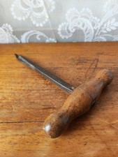 Outil Ancien Bois  Vrille N°