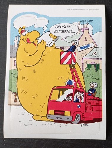 Autocollant sticker nesquik - autocollant-sticker,