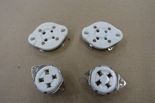 four socket Ceramic 4pin U4A Base Tube valve Socket for 300B 572B 811A etc