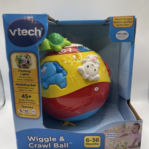 Vtech wiggle crawl ball 6 - vtech, &
