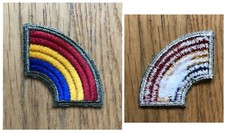 US ww2 Patch insigne 42nd veste casque Alsace dday Omaha para ardennes Lorraine