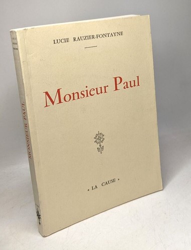Monsieur paul lucie - monsieur, |