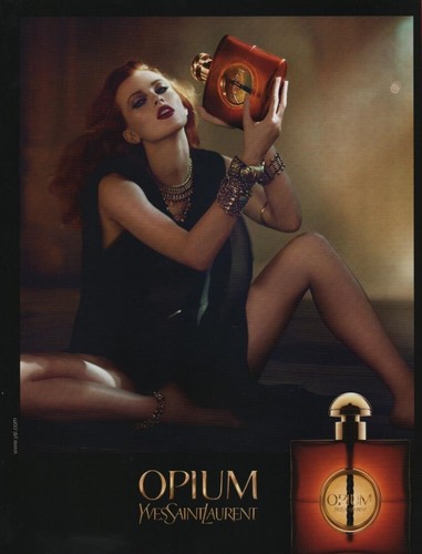 Publicité papier parfum - publicité,