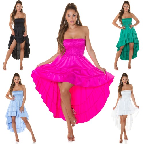 Robe élégante asymétrique - robe,
