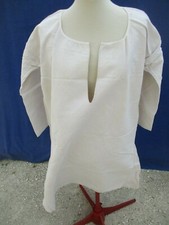 Chemise ancienne N°239 femme homme grand mère  lin chanvre nuit robe  bon état