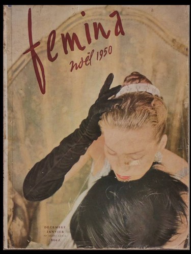 Femina noel 1950 mode - noel,
