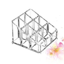  9 Slot Maquillage Organisateur Boîte Rangement Étui De Pour Rouge À Lèvres