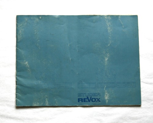 Catalogue publicité revox - catalogue,