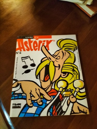 Livre jeu 1995 asterix - livre,