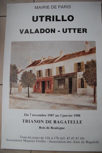 Affiche peintre galerie - peintre,