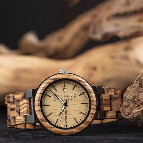 Montre bois bobo bird homme - en,
