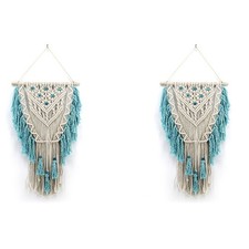 2X Tenture Murale En Macramé