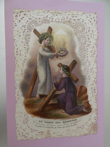 Image pieuse canivet dentelle