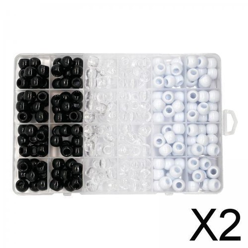 Perles dreadlock 240pcs - 2x,