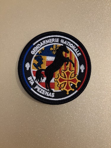 Rondache écusson gendarmerie - rondache,