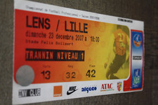 Ticket )) RC LENS V LILLE LOSC