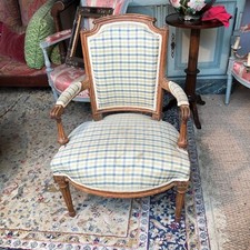 FAUTEUIL CABRIOLET  EOQUE LOUIS XVI  18 EME SIECLE  11669