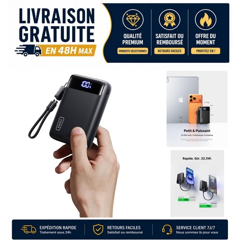Iniu batterie externe 20000 - iniu,
