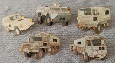 Série 5 Pins Militaire Armée Nations-Unies. Fab: Segalen
