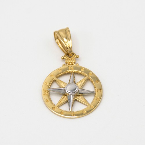 Pendentif rose des vents - rose,