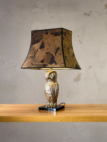 1960 lampe chouette - lampe, art-deco