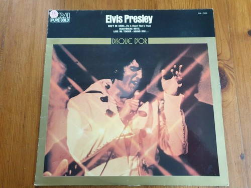 Elvis presley disque or - presley,