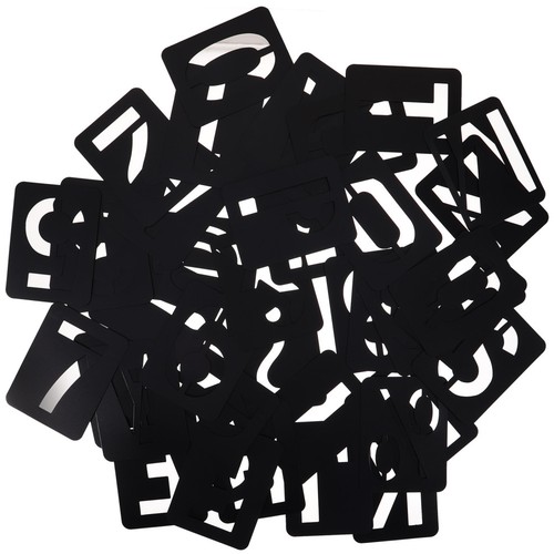 Pochoir lettres pour la - pochoir,