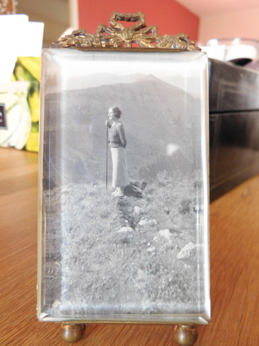 Cadre porte photos ancien