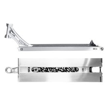 CORE ST3 Trottinette Stunt Trick Deck De Rue 57,2cm Argent