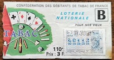 Billet de loterie nationale