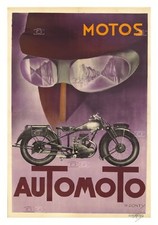 MOTO AUTOMOTO Rf0078 - POSTER
