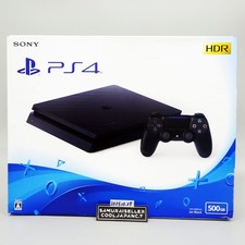 Sony PlayStation 4 Jet Black 500Go CUH-2200AB01 Slim Console Japon NEUVE