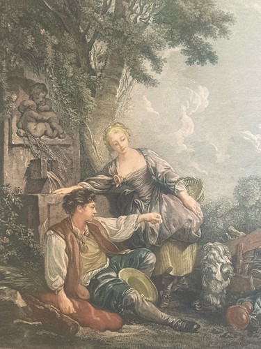 Belle gravure boucherfin - gravure,