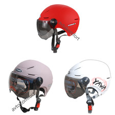 Demi-casque de moto pour