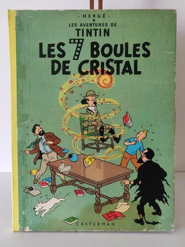 Tintin les boules cristal - boules,
