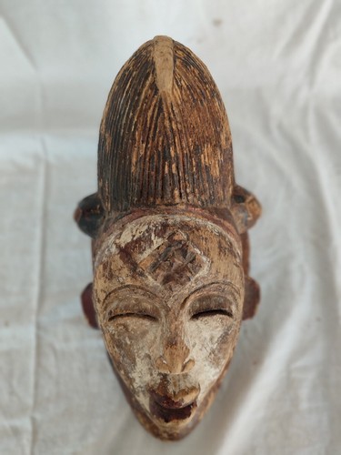 Masque punu gabon bois - punu, en