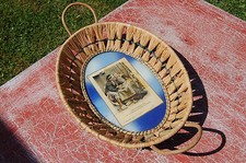 ANCIENNE PANIERE A PAIN DE BISTROT - vide poche - LES COURTISAILLES - SABOTS- /J