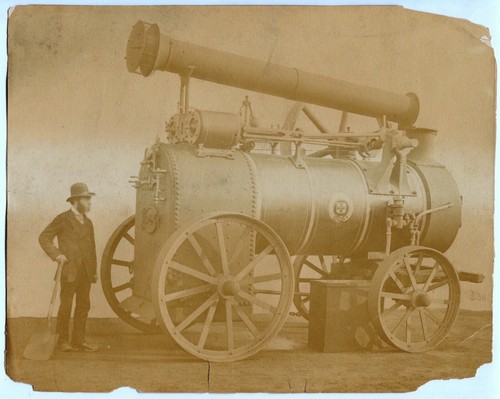 Locomobile agricole ruston - ruston, &