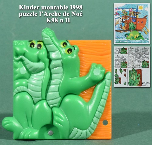 Kinder montable 1998 puzzle - montable, 1998,