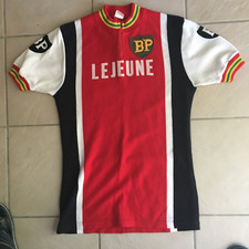 original tour de France 1976 maillot cycliste et cuissard Lejeune BP