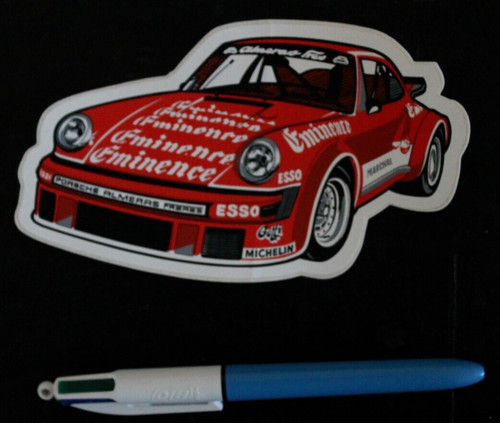 Autocollant sticker porsche - autocollant/sticker,
