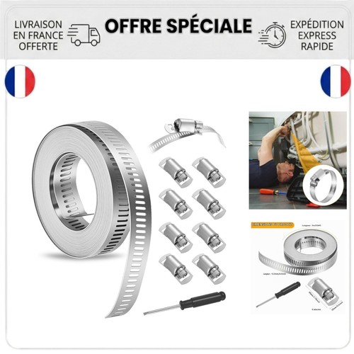 Collier serrage inox - inox, 304