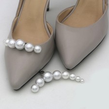 Clips De Chaussures En Perles