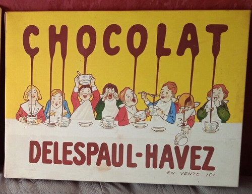 Chocolat delespaul havez - chocolat, toile