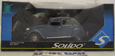 VEHICULE 1/18 CITROEN 2CV 1966 BLEUE - SOLIDO PRESTIGE (vendeur pro)