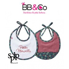 BB & CO Lot De 2 Bavoirs