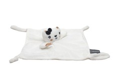 Doudou plat chat coeur doré