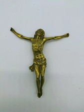 CHRIST ANTIQUE EN BRONZE DORÉ