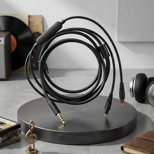 Câble mmcx noir 130 - noir,
