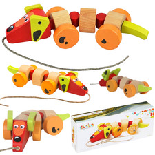 Chien teckel animal bois - en,